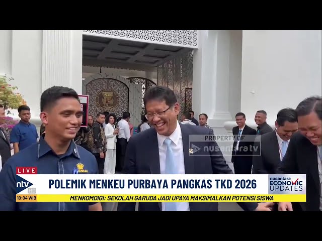 Youtube Thumnail image of : Setelah Diprotes 18 Gubernur Soal Dana TKD, Menkeu Purbaya: Jika Ekonomi Bagus, Gak Bakal Ditarik