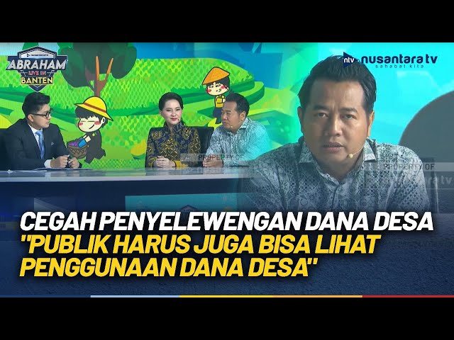 Youtube Thumnail image of : Tegas! Cegah Penyelewengan Dana Desa, Adi Prayitno: Publik Harus Juga Bisa Lihat | ABRAHAM