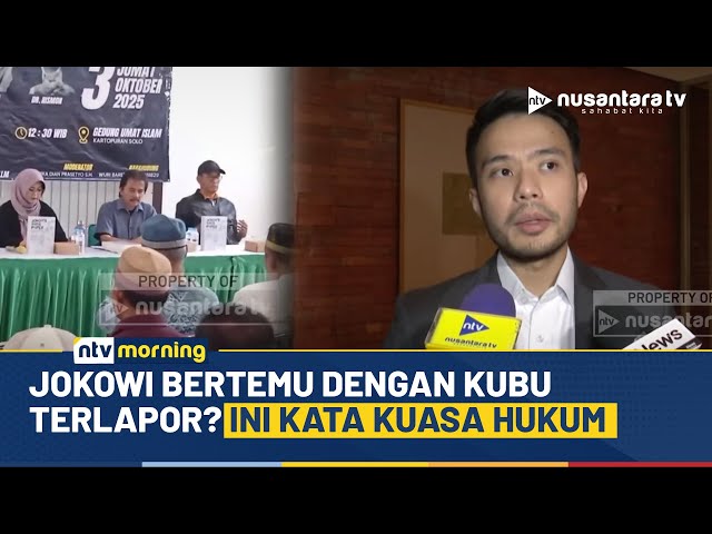 Youtube Thumnail image of : Tegas Tempuh Jalur Hukum! Kuasa Hukum Jokowi Bantah Isu Pertemuan Jokowi dengan Kubu Terlapor | NTV
