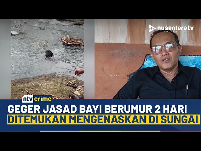 Youtube Thumnail image of : Ngeri! Temuan Jasad Bayi Gegerkan Banyuwangi, Kondisinya Mengenaskan | NTV CRIME