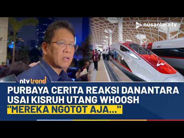 Youtube Thumnail image of : Rapat Dengan Danantara Usai Kisruh Utang Whoosh, Menkeu Purbaya: Mereka Ngotot Aja... | NTV