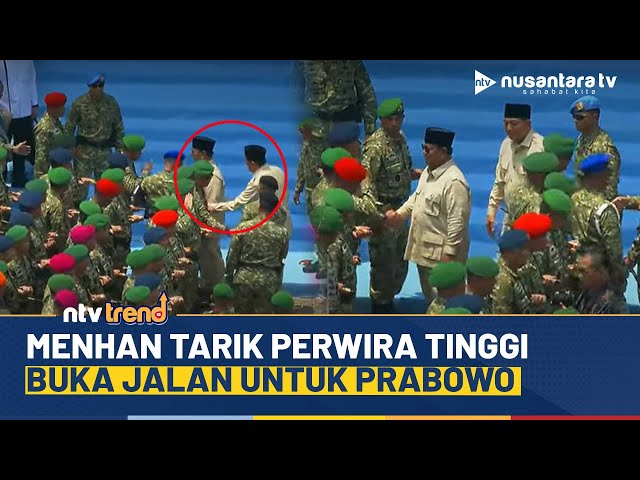 Youtube Thumnail image of : Momen Menhan Sjafrie Tarik Seorang Perwira Tinggi, Buka Jalan untuk Presiden Prabowo | NTV