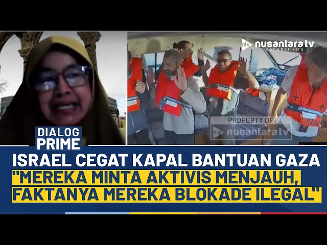 Youtube Thumnail image of : KEJAM! Tentara Zionis Israel Cegat Bantuan Gaza, Relawan: Mereka Minta Menjauh, Faktanya Blokade