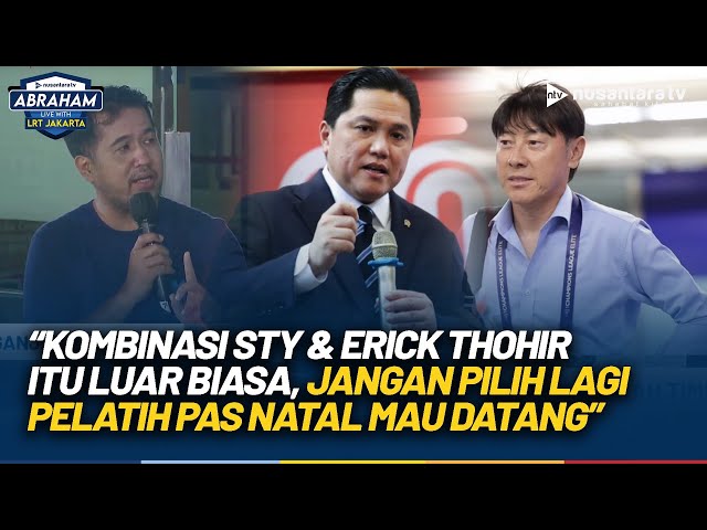 Youtube Thumnail image of : STY Dipertahankan, Timnas Lolos Pildun? Harpa: Kombinasi Shin Tae-yong & Erick Thohir Itu Luar Biasa