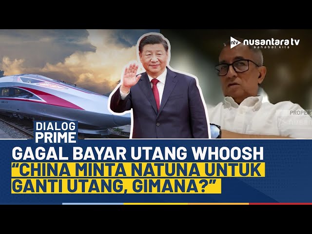Youtube Thumnail image of : RI Bisa Gagal Bayar Utang Kereta Cepat Whoosh, Agus Pambagio: Kalau China Minta Natuna, Gimana?