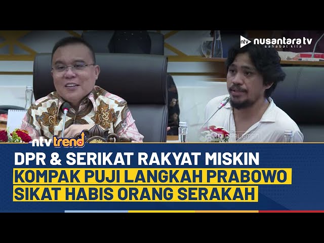 Youtube Thumnail image of : DPR Bergemuruh! Kompak Puji Langkah Presiden Prabowo Sikat Habis Orang Serakah | NTV