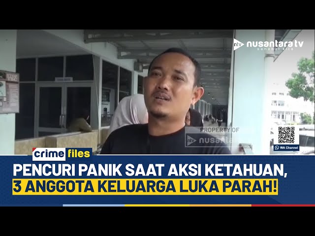 Youtube Thumnail image of : Tiga Anggota Keluarga Luka Serius Akibat Aksi Pencurian di Labuhan Batu | CRIME FILES