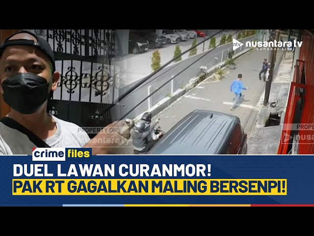 Youtube Thumnail image of : Kronologi Ketua RT Gagalkan Curanmor Bersenpi di Gambir, Pelaku Kabur| CRIME FILES