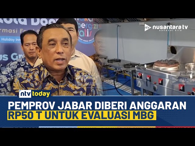 Youtube Thumnail image of : BGN Beri Anggaran Rp50 Triliun ke Pemprov Jabar untuk Evaluasi MBG | NTV TODAY