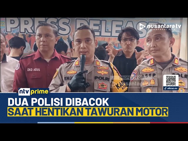 Youtube Thumnail image of : 2 Polisi Jadi Korban Pembacokan Saat Bubarkan Remaja Bersenjata di Bogor, Tujuh Ditangkap | NTV CRIM