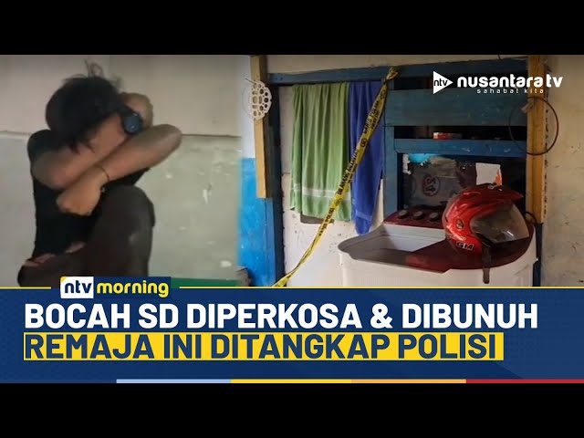Youtube Thumnail image of : Miris! Diiming-imingi Beli Baju, Remaja Bunuh dan Rudapaksa Bocah SD di Cilincing | NTV MORNING