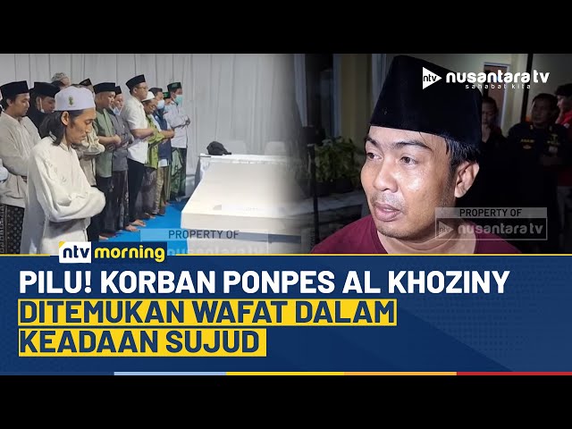Youtube Thumnail image of : KISAH PILU! Korban Ponpes Ambruk Al Khoziny Ditemukan Meninggal Dunia Dalam Posisi Sujud | NTV