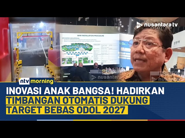 Youtube Thumnail image of : Target Indonesia Bebas ODOL 2027, Inovasi Karya Anak Bangsa Kembangkan Timbangan Kendaraan Otomatis