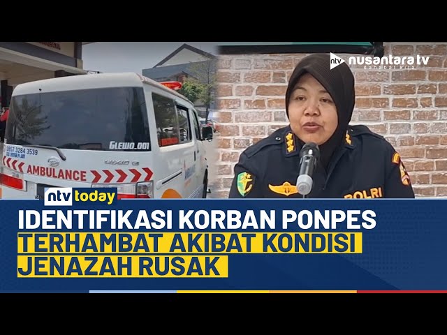 Youtube Thumnail image of : Kondisi Jenazah Rusak, Tim DVI Kesulitan Identifikasi Korban Ponpes Al Khoziny | NTV TODAY