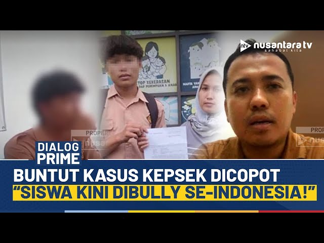 Youtube Thumnail image of : Buntut Kasus Kepsek Dicopot Usai Tampar Siswa Merokok, Pengamat: Kini Dibully Se-Indonesia! | NTV
