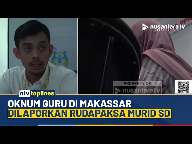 Youtube Thumnail image of : Bejat! Oknum Guru Wali Kelas di Makassar Diduga Rudapaksa Muridnya | NTV TOPLINES