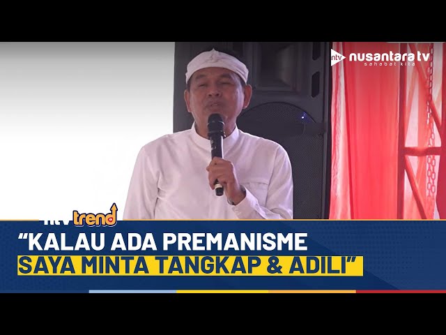Youtube Thumnail image of : Marak Aksi Premanisme di Jabar, Dedi Mulyadi Minta Polisi Bertindak Tegas: Tangkap & Adili! | NTV