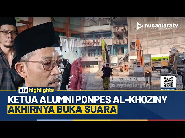 Youtube Thumnail image of : Ketua Alumni Ponpes Al-Khoziny Sampaikan Belasungkawa dan Memohon Maaf | NTV HIGHLIGHTS