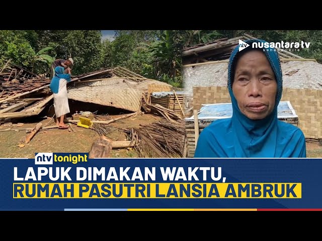 Youtube Thumnail image of : Pilu! Rumah Pasutri Lansia Ambruk di Lebak, Terpaksa Ngungsi di Rumah Tetangga | NTV TONIGHT