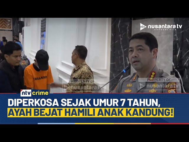 Youtube Thumnail image of : Ayah di Makassar Ditangkap Hamili Anak Kandung Sendiri, Diperkosa Sejak Usia 7 Tahun | NTV CRIME