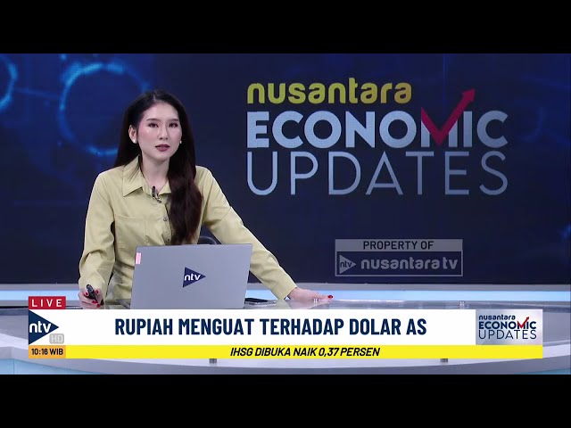 Youtube Thumnail image of : Rupiah Menguat Tipis 0,03 Persen ke Level Rp16.550 per Dolar AS | NEU