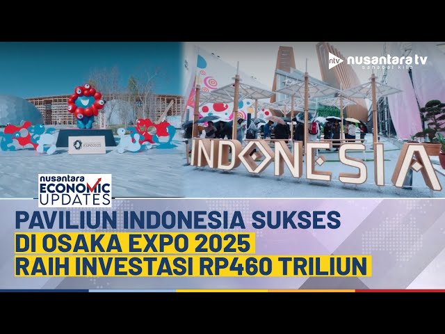Youtube Thumnail image of : Paviliun Indonesia Sukses Besar di Expo Osaka 2025, Bawa Pulang Investasi Rp460 Triliun | NEU
