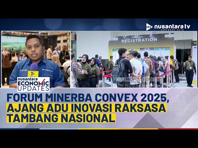 Youtube Thumnail image of : Presiden Prabowo Buka Minerba Convex 2025, Dorong Inovasi dan Kolaborasi Sektor Energi Nasional