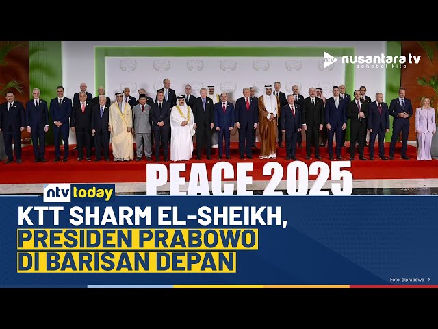 Youtube Thumnail image of : Presiden Prabowo Saksikan Penandatanganan Perjanjian Penghentian Perang Gaza | NTV TODAY