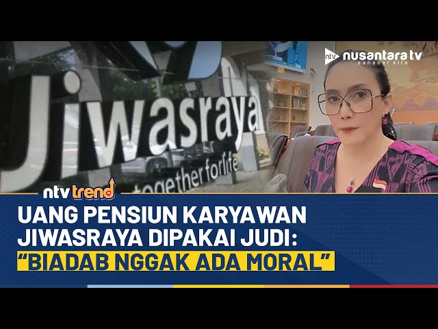 Youtube Thumnail image of : Rieke Oneng Ngamuk, Uang Pensiun Karyawan Jiwasraya Dikorupsi Oknum Buat Judi Kasino | NTV