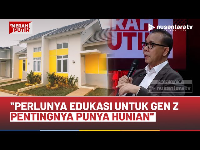 Youtube Thumnail image of : Gen Z Anggap Rumah Bukan Prioritas, Pengamat: Perlunya Edukasi untuk Mereka Pentingnya Punya Hunian