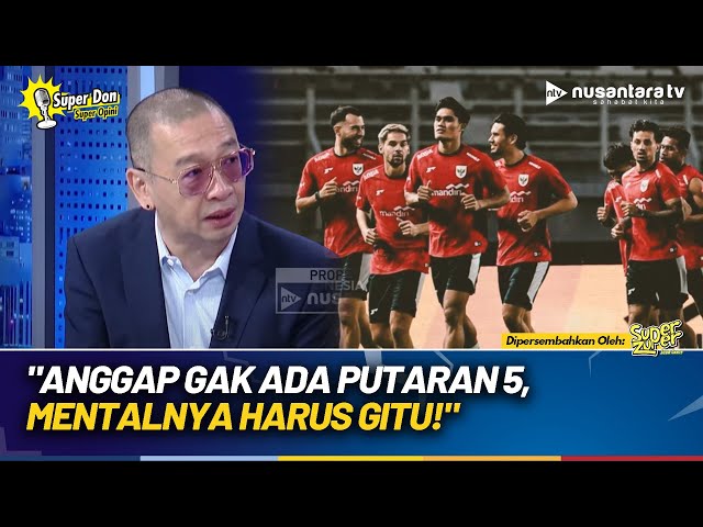 Youtube Thumnail image of : Pesan Coach Justin Buat Pemain Timnas: Anggap Gak Ada Putaran 5, Mentalnya Harus Gitu! | SUPER DON