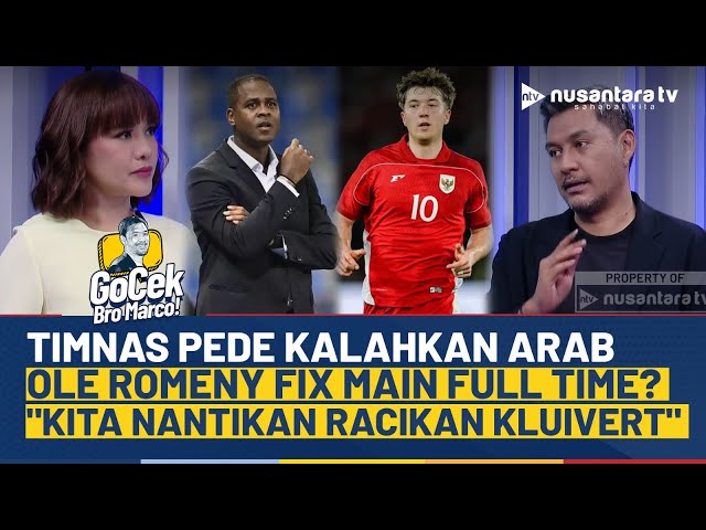 Youtube Thumnail image of : [FULL] Timnas Optimis Menang Lawan Arab Saudi, Ole Romeny Fix Main Full Time? | GOCEK MARCO