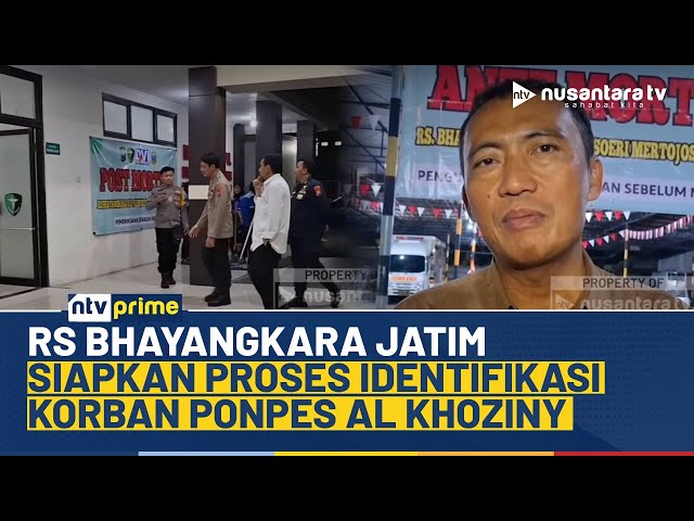 Youtube Thumnail image of : Posko Korban Ponpes Ambruk di Pindah, RS Bhayangkara Siapkan Proses Identifikasi | NTV PRIME