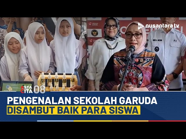 Youtube Thumnail image of : Menteri PPPA Kenalkan Sekolah Garuda ke Para Siswa, Bakal Ada 16 Titik di Indonesia | ASTA CITA 08