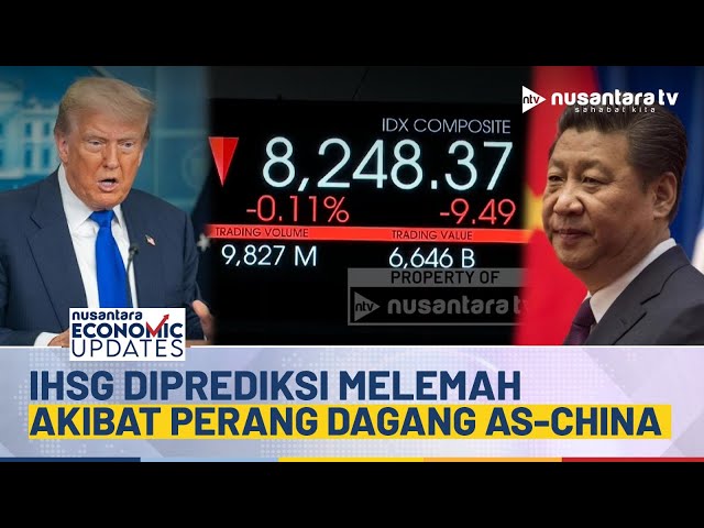 Youtube Thumnail image of : IHSG Diprediksi Melemah Akibat Kebijakan Tarif Baru Trump ke China | NEU