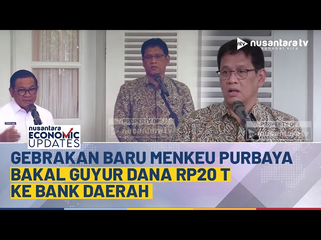 Youtube Thumnail image of : Menkeu Purbaya Bakal Guyur Dana Rp20 T ke Bank Daerah, Gebrakan Apalagi Ini? | NEU