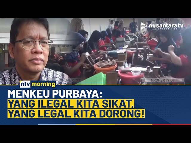 Youtube Thumnail image of : Menkeu Purbaya Pastikan Cukai Rokok Tidak Naik, Fokus pada Penertiban Rokok Ilegal | NTV MORNING