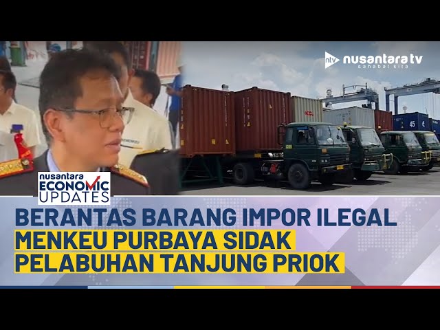 Youtube Thumnail image of : Menkeu Purbaya Sidak Pelabuhan Tanjung Priok, Cegah Barang Impor Ilegal Masuk | NEU