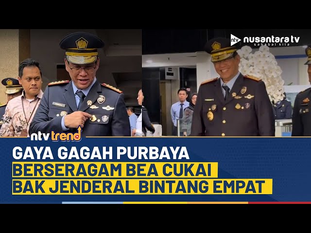 Youtube Thumnail image of : Menkeu Purbaya Tampil Gagah Berseragam Bea Cukai, Bak Jenderal Bintang Empat | NTV