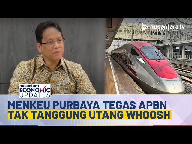Youtube Thumnail image of : Menkeu Purbaya Tegaskan APBN Tak Akan Tanggung Utang Proyek Kereta Cepat Whoosh | NEU