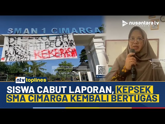 Youtube Thumnail image of : Berakhir Damai! Siswa Korban Penamparan Kepsek SMA di Cimarga Cabut Laporan | NTV TOPLINES