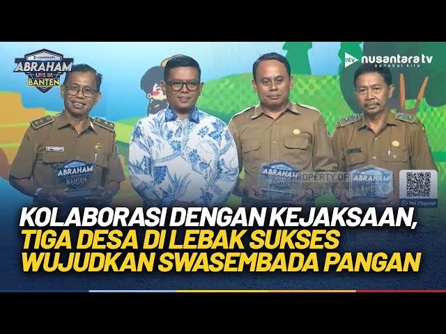Youtube Thumnail image of : Desa Sarakan, Lebak Asih & Cikande Raih Apresiasi Inspiratif Swasembada Pangan Mitra Adhyaksa 2025