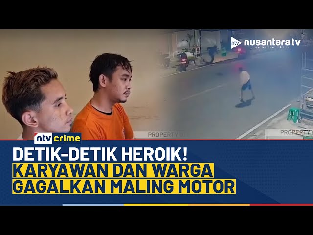 Youtube Thumnail image of : Aksi Heroik Warga Gagalkan Pencurian Motor di Garut dan Probolinggo | NTV CRIME