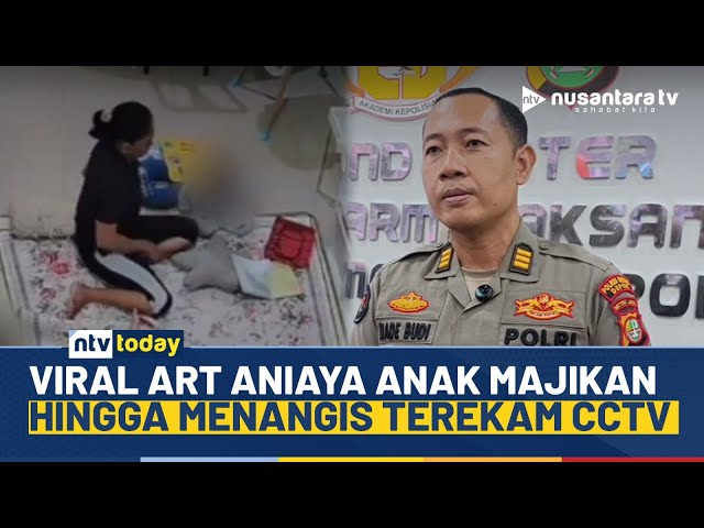 Youtube Thumnail image of : Viral! ART di Depok Aniaya Dua Anak Majikannya, Polisi Sebut Motif Kelelahan | NTV TODAY