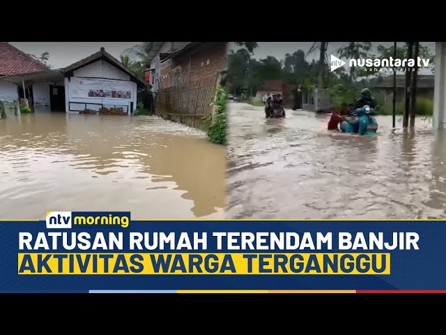 Youtube Thumnail image of : Ratusan Rumah di Banten Terendam Banjir, Ketinggian Air Capai 1 Meter | NTV MORNING