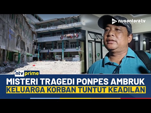 Youtube Thumnail image of : Misteri Runtuhnya Ponpes Al Khoziny Belum Terungkap, Keluarga Korban Desak Penyelidikan | NTV PRIME