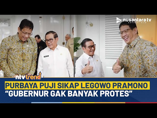 Youtube Thumnail image of : Purbaya Senang! Pramono Gak Banyak Protes Padahal Anggaran Banyak Dipangkas | NTV