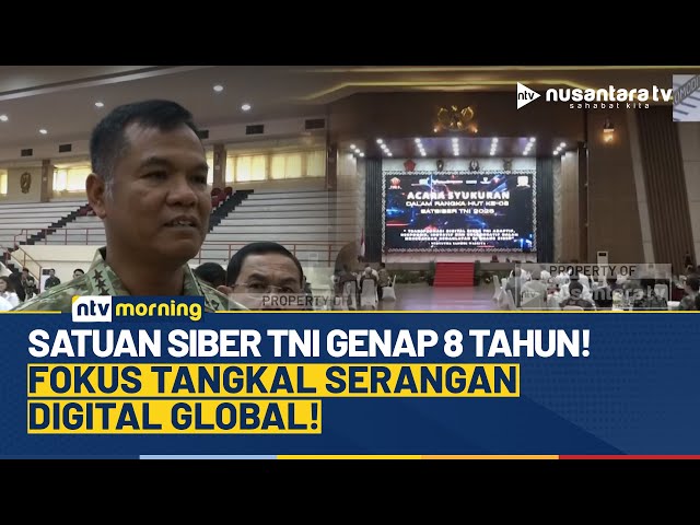 Youtube Thumnail image of : Satuan Siber TNI Diminta Terus Kembangkan Kemampuan Hadapi Ancaman Digital | NTV MORNING
