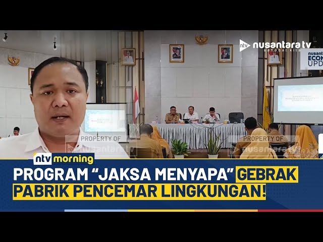 Youtube Thumnail image of : Kejari Tangerang Dukung Gerakan Pelestarian Lingkungan, Siap Tindak Tegas Pelanggar | NTV MORNING