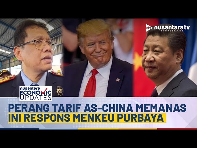 Youtube Thumnail image of : Perang Tarif AS-China Memanas, Menkeu Purbaya: Biarin Mereka Berantem, Indonesia Malah Untung | NEU